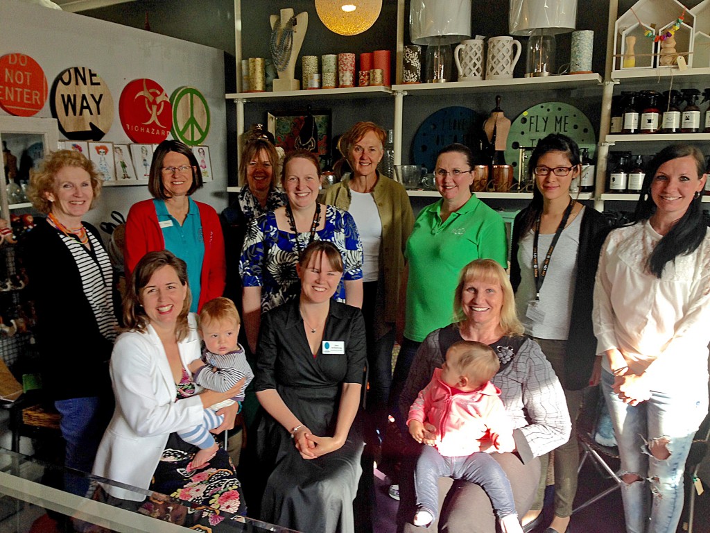 Breastfeeding and child care were hot topics at a recent networking breakfast. PHOTO: Supplied.
