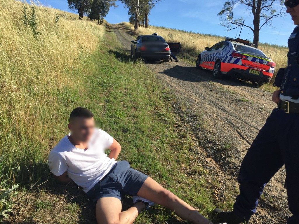 A Brunswick, Victoria man lead police on a high-speed chase through Yass yesterday morning. PHOTO: NSW Police