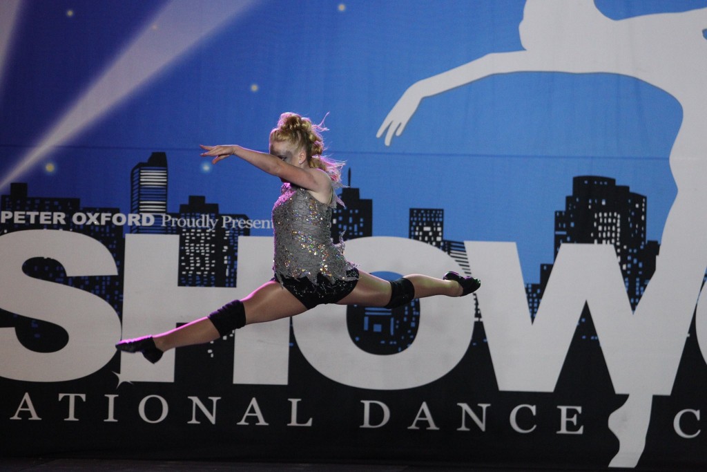 Holly Fleming wowing the judges and crowds at Jupiter's Casino recently. PHOTO: Supplied