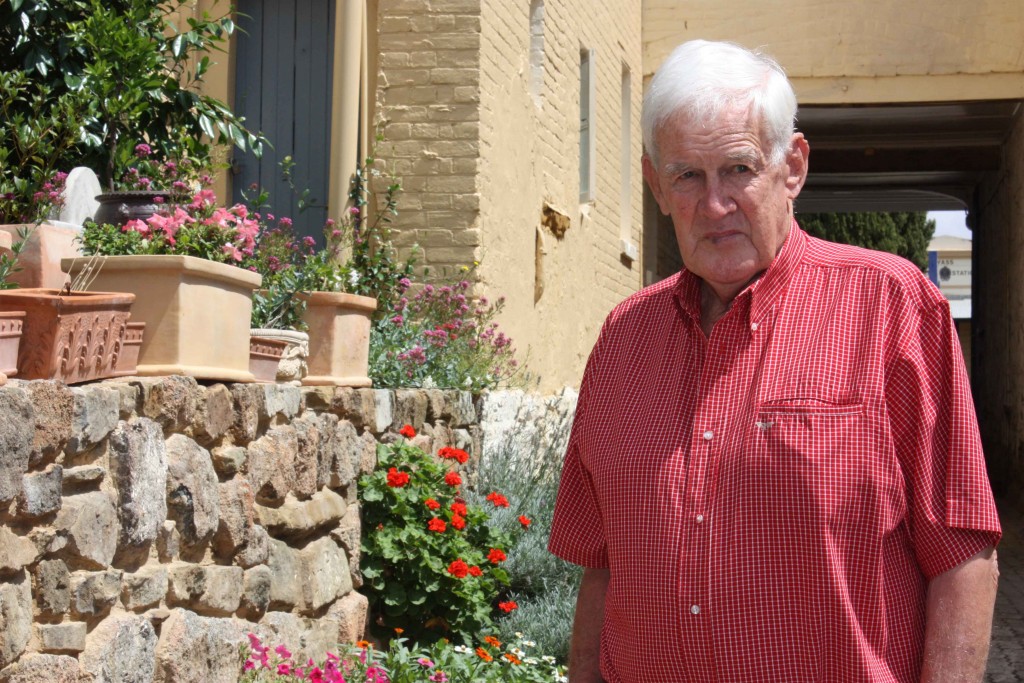 Brian O'Connor AM still finds time to care for his garden and homestead as well being a full-time carer and his commitments as secretary and founder of Canberra and Regions Oil Industry Emergency Response Group (CROIERG). PHOTO: Katharyn Brine
