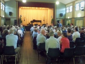 Part of the crowd at The Three Tenors Concert. PHOTO: supplied.