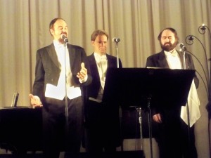 The Three Tenors in action. PHOTOS: supplied,