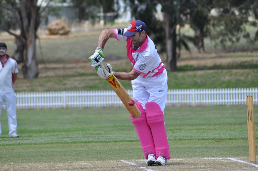 FILE PHOTO: Chris Doyle (Yass) at Tim Doolan Oval in Harden recently.